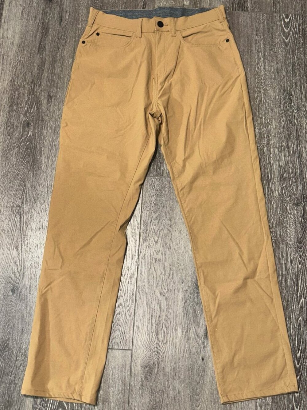 Member's Mark Men's Lightweight Straight Fit Denali Pant 32x32 Brown Khaki
